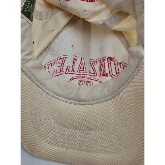 2000s Kansas City Chiefs Tony Gonzalez 88 Cream Numbers, Inc Snapback Hat - Picture 6 of 6